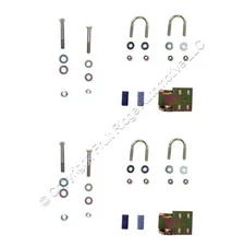 2 Rancho RS5548 Steering Stabilizer Brackets for 01-08 Silverado/Sierra 2500HD