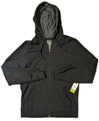 Broken Threads Black Full Zip Hoodie Small NWT Cotton Casual Streetwear