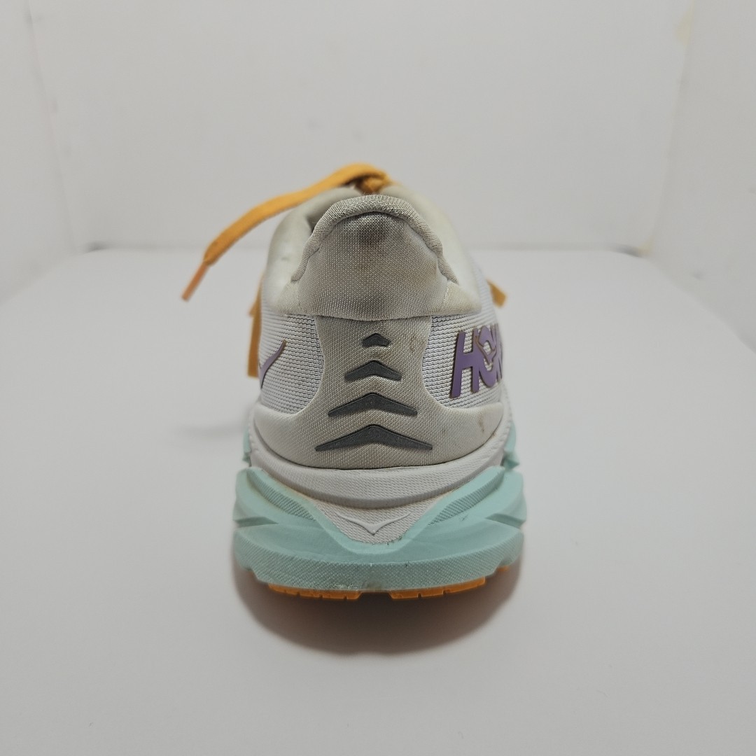 Hoka One One Clifton 8. Women's Size 7.5b (UK 6 EU 39.5)  White And Blue. thumbnail 5