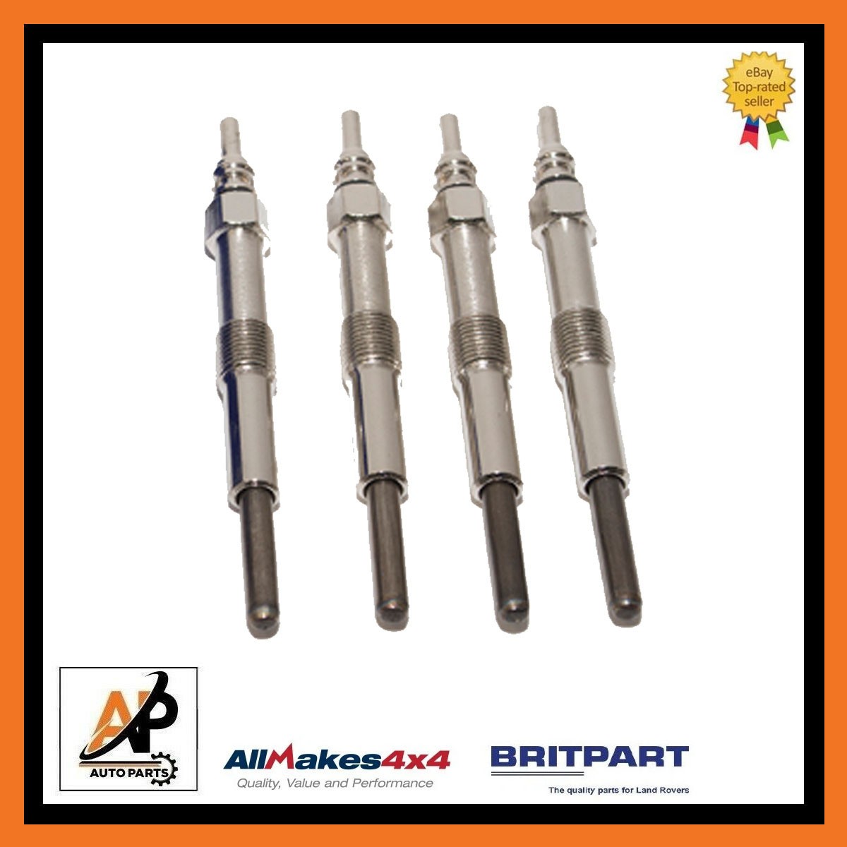 Heater Plugs Glow plugs X5 Td5 For Land Rover Discovery 2 1998-04 - ERR6066