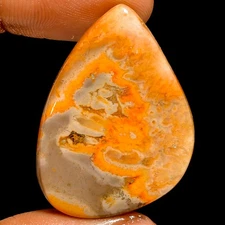 100% Natural Bumble Bee Jasper Fancy Cabochon Gemstone 36.5 Ct 34X24X5mm UG-3882