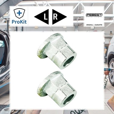 2x ORIGINAL  Febest Nachlaufschale, Achskörper für Honda CR-V III CR-V IV