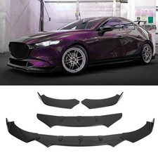 For Mazda Mazda6 Estate Gloss Black Front Bumper Lip Splitter Spoiler Body Kit