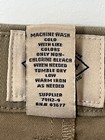 St Johns Bay Men's Chino Tan/Khaki Pleated Easy Care Pants ~ 36x34 Actual 36x33 — photo 4