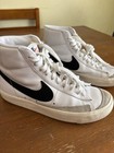 Nike Blazer Mid '77 Vintage CZ1055-100 Mid Top Leather Colorblock Lace-Up — photo 2