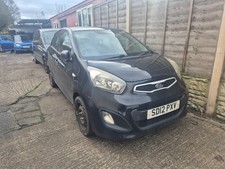 KIA PICANTO 2012 MK2 TA 1.0 PETROL BREAKING MOST PARTS BLACK Z1 1X WHEEL NUT