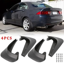 4X Front + Rear Splash Guards Mud Flaps Mud Flaps Mudguard For Acura TSX 2009-14