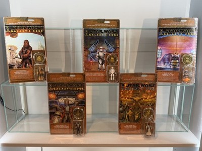 2026 Disney Parks Star Wars Galaxy s Edge Comic Coin Figure Complete Set LE 5500
