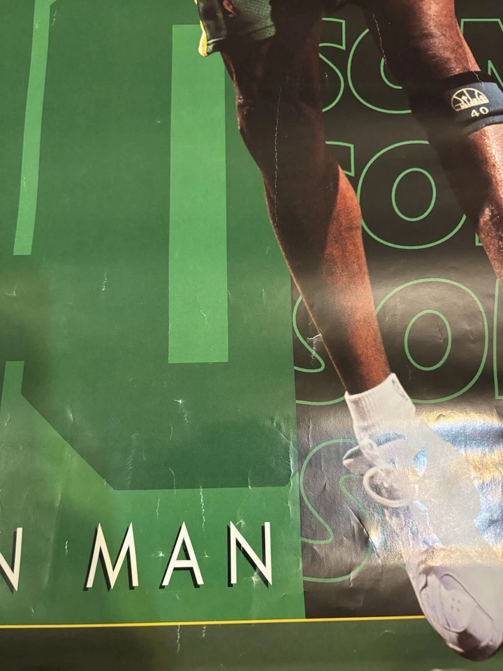 1994 Shawn Kemp Reign Man Vintage Costacos Brothers Poster 23x35 - Image 2 of 3