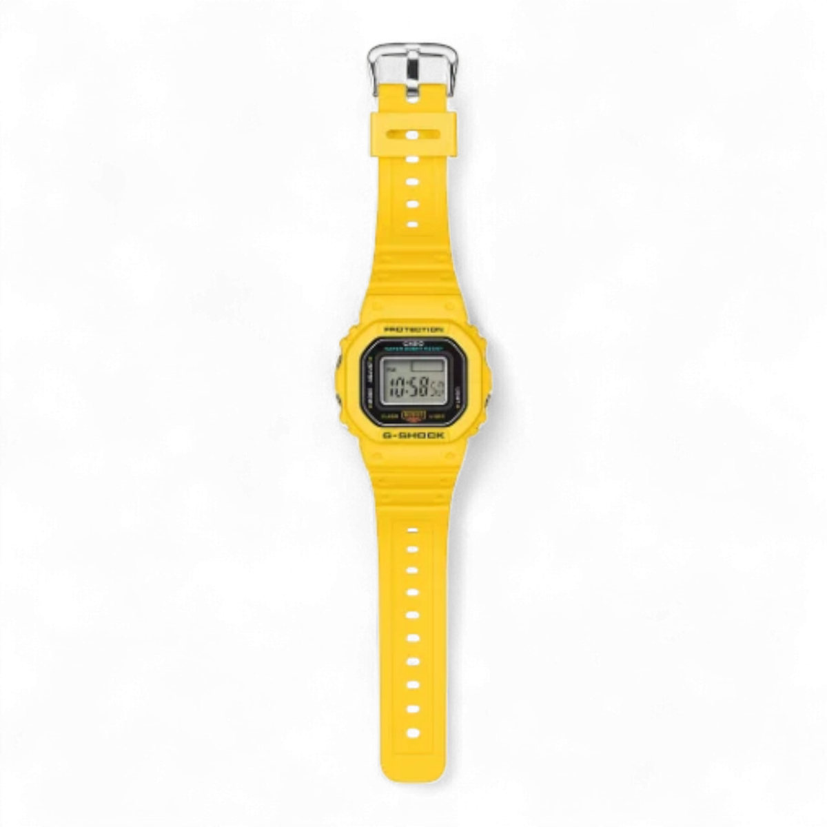 時計 CASIO G-SHOCK nano DWN-5600-9JR yellow Casio G-shock DWN-5600-9JR nano digital quartz world time alarm