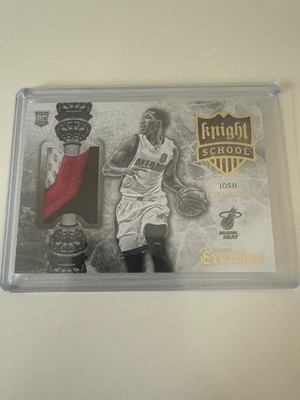 2015-16 panini excalibur josh richardson knight school rookie patch 4/25