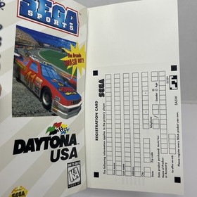 Daytona USA (Sega Saturn, 1995) Complete W/Reg card * TESTED and WORKING**