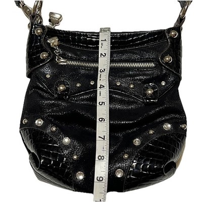 バッグ ROEN Studs Boston Bag Y2K Black Lether ROEN Studs Boston Bag Y2K Black Lether