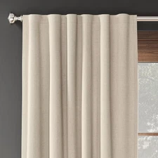 Threshold Blackout Aruba Curtain Panels Drapery OEKO-TEX Drapes Brown 2pk 50x63"
