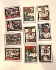 Dale Earnhardt Intimidator Cards Lot 9 NASCAR 1992–1994 Pinnacle Wheels GM #3
