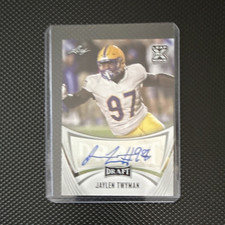 Leaf 2021 Draft Jaylen Twyman Rookie Auto BA-JT3 Football Insert