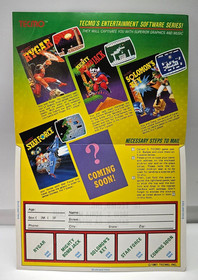 Reloj Rygar NES Nintendo Round SOQ No REV-A 1987 CIB Probado Promo Raro