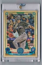 Lewis Brinson 2019 Topps Blank Back Gypsy Queen #NONUM
