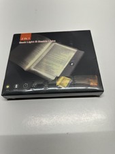 Book Light, Rechargeable Led Reading Light for Book, Clear LED Flat Book Lights