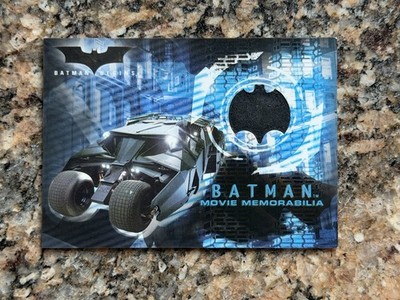 2005 TOPPS BATMAN BEGINS BATMOBILE FRONT TIRE RELIC AWESOME! NM