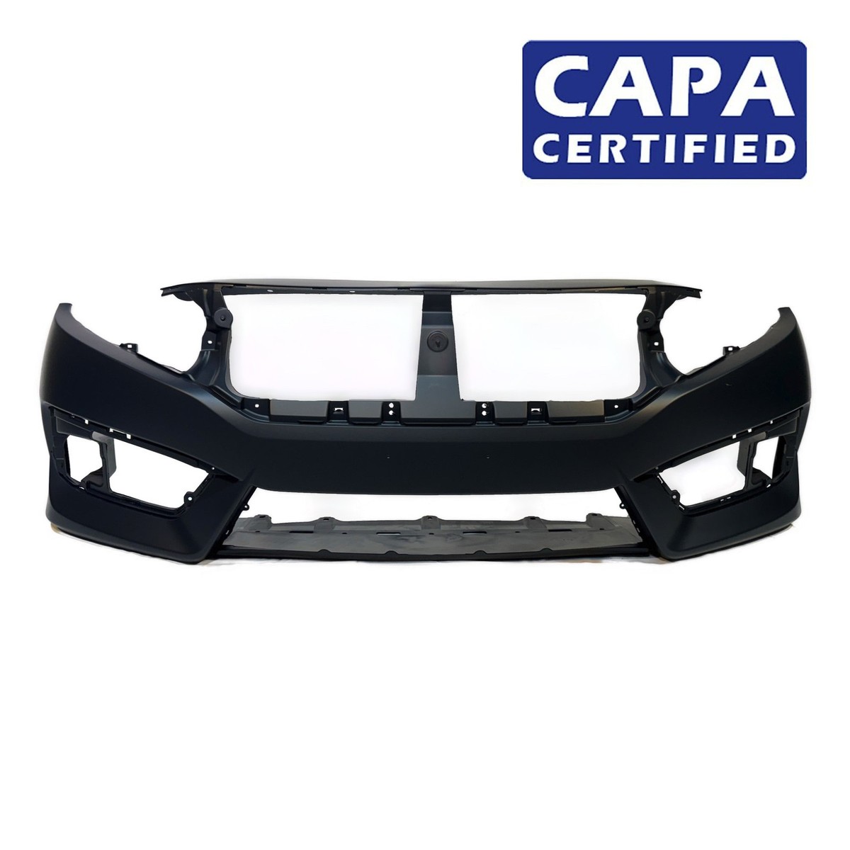Primed Front Bumper Cover for 2016-2018 Honda Civic 04711TBAA00ZZ