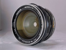 Minolta MC W.Rokkor-SG 28mm F3.5 Wide Angle MF Lens From JAPAN