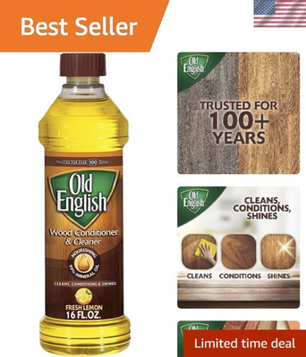 #ad 16 Fl Oz Lemon Scented Oil Clean amp; Condition Wood Surfaces Effortlessly $8.99