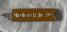 Vintage Philip Morris Marlboro Lights 100 Box Cutter