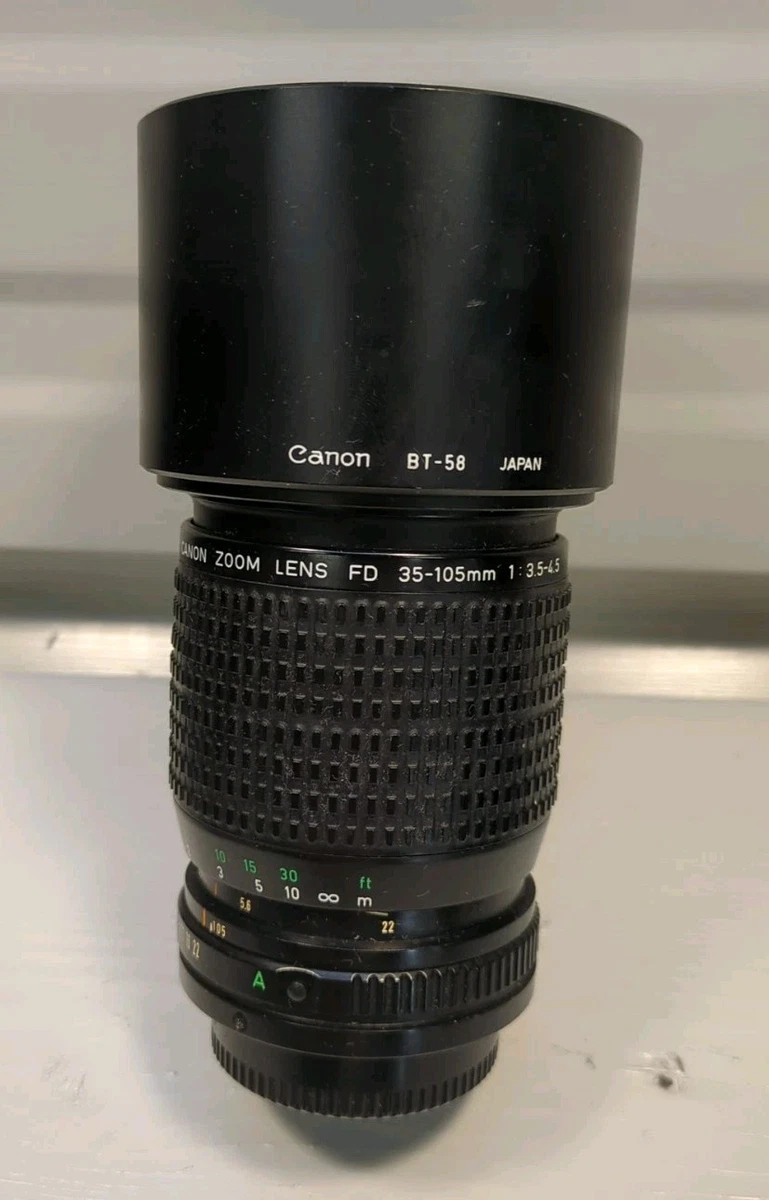 極美品 CANON ZOOM LENS FD 35-105mm FDマウント Canon FD 35-105mm Camera Lenses for sale | eBay