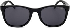 New Carrera Sunglasses Black 8054/S 52-21-145 w/ Case
