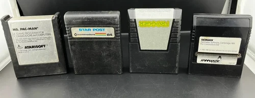 3 Commodore 64 c64 cartridges *untested* With Frogger for Atari 2600!