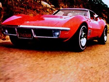 1970 Corvette Original Ad 350454v8l88lt1zr1hooddecalemblem1971poster