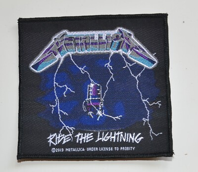 METALLICA - Ride The Lightning - 10,4 cm x 9,8 cm - Patch - 164434