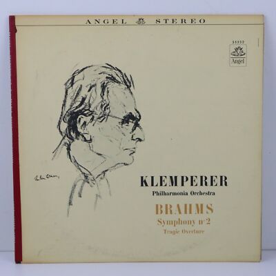 Brahms Tragic Overture Symphony No.2 Klemperer Philharmonic Orchestra 35532