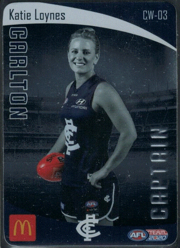 2020 AFL TEAMCOACH WOMENS CAPTAIN CARDS; Individual Card Sale. - Bild 4 von 15