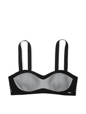 Victoria's Secret VSX Glow Reflective Balconette Sports Bra Color Black/Gray NWT