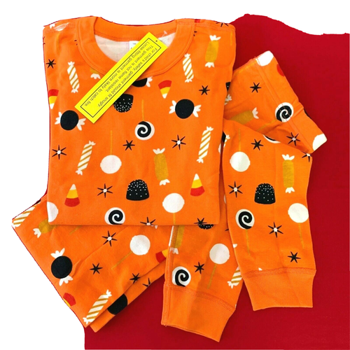HANNA ANDERSSON Organic Cotton "CANDY" Pajama Set. 3-4 Years. Great Gift Idea!
