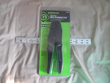 (1) NEW Greenlee Kwik Cycle Wire Ratchet Crimper 22-10 AWG #45500 