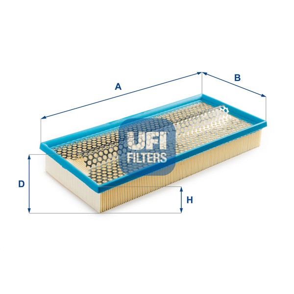 UFI 30.911.00 Luftfilter FüR MERCEDES-BENZ Alpina Ssangyong Daewoo-image