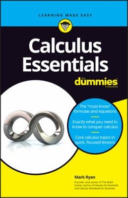 Calculus Essentials For Dummies Paperback Mark Ryan