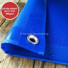 EXTRA Heavy Duty 580g/m² PVC Tarpaulins - Ground Sheets & Heavy Duty Covers