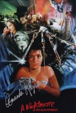 AMANDA WYSS signed Autogramm 20x30cm NIGHTMARE ON ELM in Person autograph COA