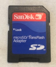 SanDisk TransFlash Micro SD Adapter
