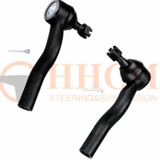 2PC Front Outer Tie Rod End For Ford Fusion Lincoln MKZ Zephyr Mercury Milan