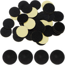 48Pcs round Adhesive Craft Stickers, 30Mm 1-1/4" Pre Cut Felt Circles for DIY Se