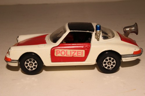 Corgi #509 Porsche Targa 911S Police Car with Original Box - Picture 5 of 12