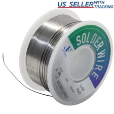 63/37 Rosin Core Solder Extra Thin 0.38mm Diameter Soldering Flux Wire 50g