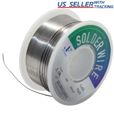 63/37 Rosin Core Solder Extra Thin 0.38mm Diameter Soldering Flux