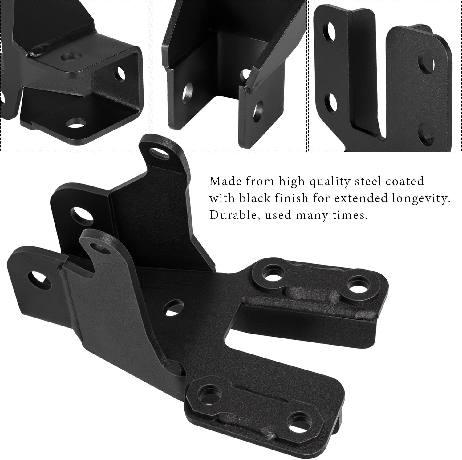 Front Track Bar & Sector Shaft Brace For 20182022 Jeep Wrangler JL JT