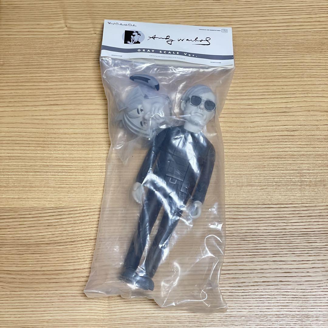 当店在庫してます！ [開封済み] Andy VCD Ver. SCALE GRAY Warhol